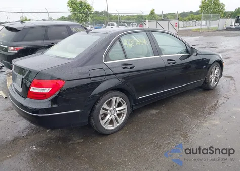 2012 Mercedes-Benz C 250 Luxury/Sport from USA, damaged, VIN WDDGF4HB6CR212742